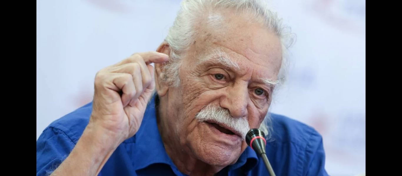 Μανώλης Γλέζος: Σοβαρή αλλά σταθερή παραμένει η κατάσταση της υγείας του - Εχθές δέχθηκε την επίσκεψη του Βασίλη Κικίλια